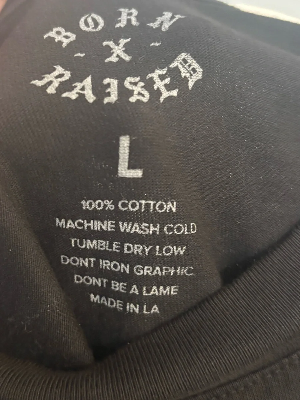 Born X Raised Commanders T-Shirt - Picture 4 of 6